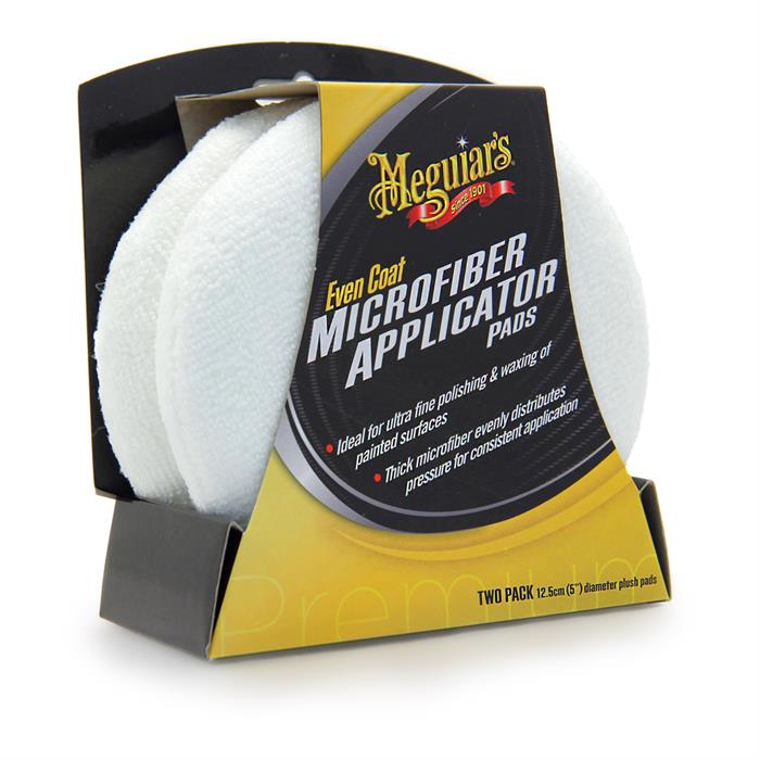 Meguiar's Even Coat Microfiber Applicator Pads (2 Pack)