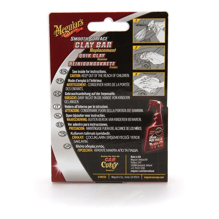 Meguiar's Smooth Surface Replacement Clay Bar