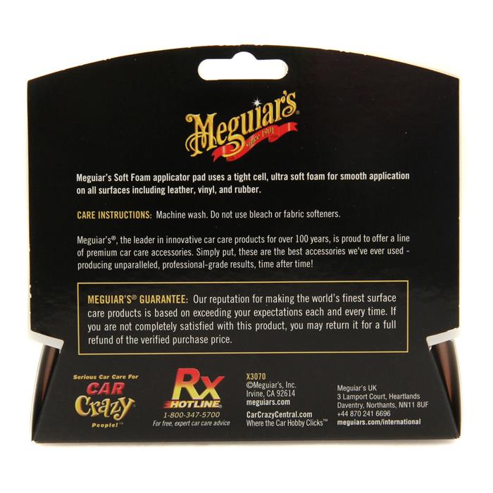 Meguiar's Soft Foam Applicator Pad