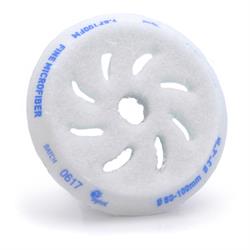 RUPES Microfibre Coarse Cutting Pads Blue (80mm)