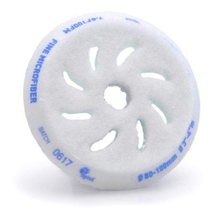 RUPES Microfibre Coarse Cutting Pads Blue (80mm)