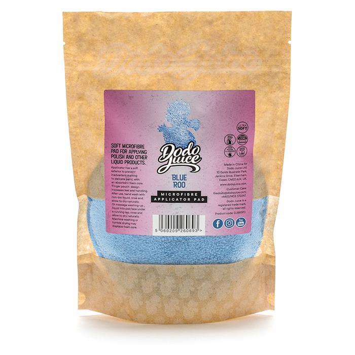 Dodo Juice Blue Roo Pouched Polish Applicator