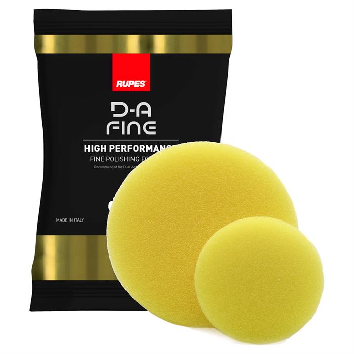 Rupes iBrid Nano DA Fine Pads (Yellow)