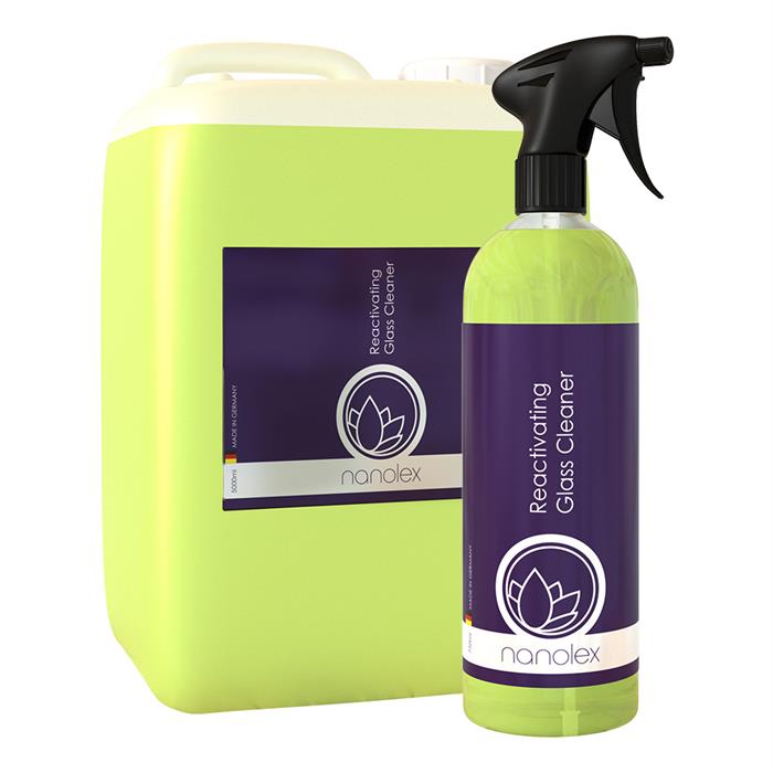 Nanolex Reactivating Glass Cleaner (750ml & 5 Litres)