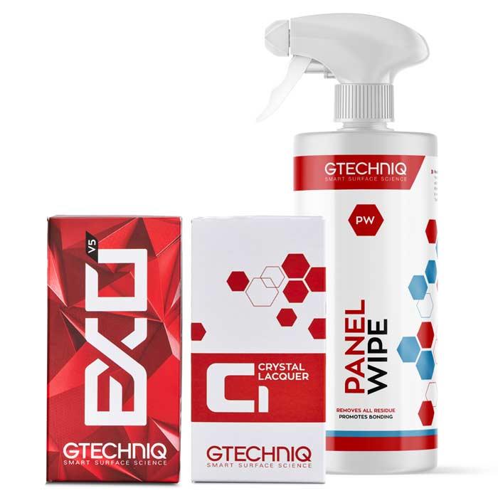 Gtechniq Panel Wipe, C1 and EXO Kit (30ml & 50ml)