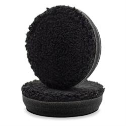 Chemical Guys 100mm (4") Black Optics Microfibre Black Polishing Pad