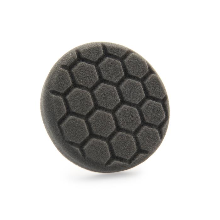 Chemical Guys 100mm (4") HEX-LOGIC Black Finishing Pad